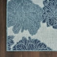 thumbnail image 6 of Nourison Garden Oasis 2' x 8' Blue Tropical Rug, 6 of 8