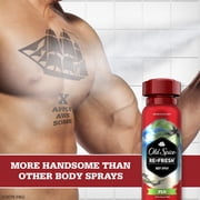 Old Spice Fresher Body Spray for Men, Fiji Scent, 3.75 oz