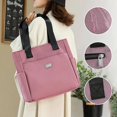 thumbnail image 3 of Lightweight Waterproof Nylon Shoulder Bag Portable Large Capacity Zipper Handbag For Women-xdd, 3 of 5