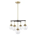 thumbnail image 2 of Trade Winds Chandelier in Oil Rubbed Bronze with Brass Accents, 2 of 6