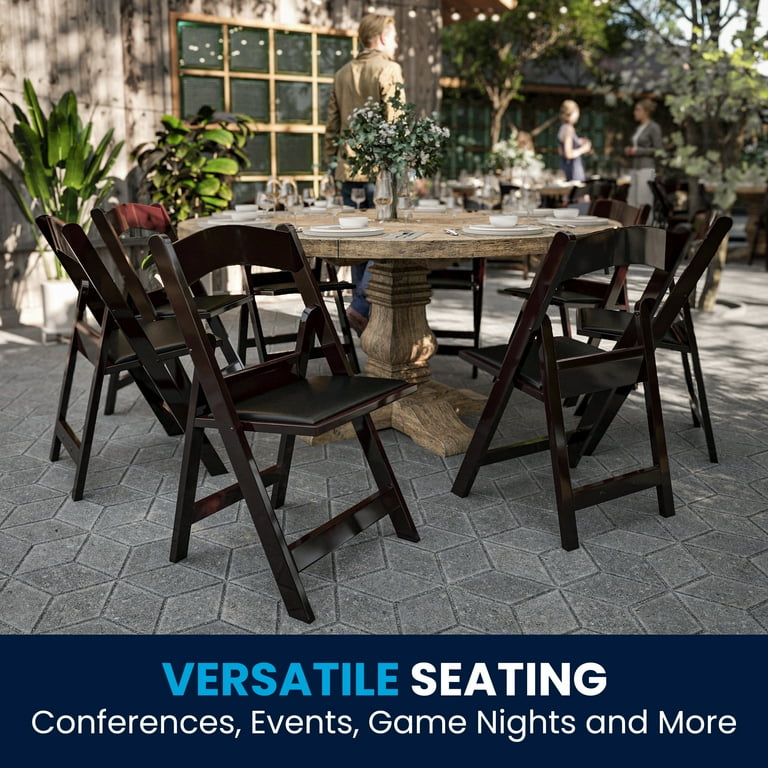 Free Shipping Hercules Series Folding Chairs for Weddings and Formal Events Set of 4 Red Walmart