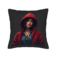 thumbnail image 4 of Set of 2 18x18in Throw Pillow Covers - Stylish Geometric Pattern Design for Couch Bed and Car - Soft and Durable Cushion Cases, 4 of 8