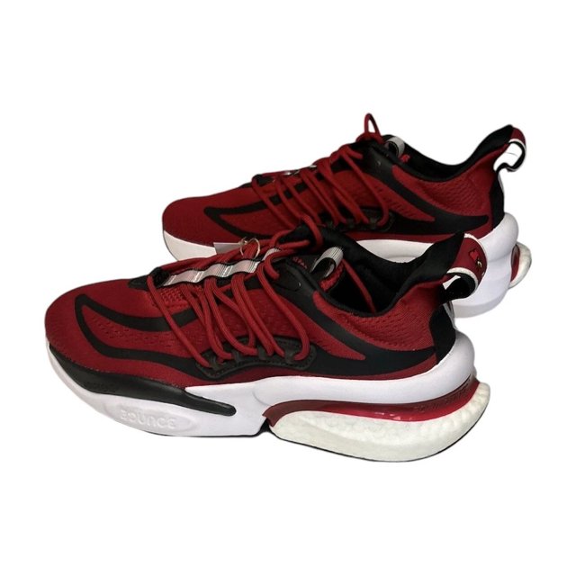 Ad-id-as IE1031 AlphaBoost V1 Louisville Sneaker Running Shoes Men’s Size 9 Red