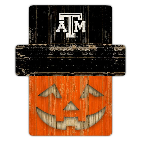 Texas A&M Aggies 12" x 12" Jack-O-Lantern Display