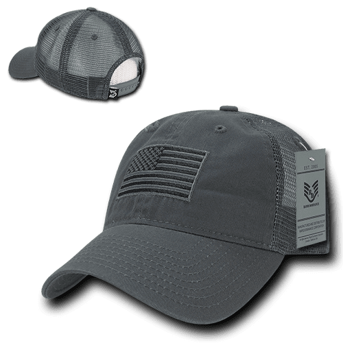 Vintage Trucker Hats For Men American Flag Patch Breathable, 51% OFF