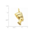 thumbnail image 3 of 14k Nefertiti Charm, 3 of 3