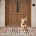 thumbnail image 4 of Multi Color Plaid Checkered Pattern Door Rugs,Washable Non Slip Door Mats Indoor,Decorative Door Mats,Entry Mat Indoor for Entrance,Bedroom,Kitchen,Bathroom,16"x47", 4 of 6