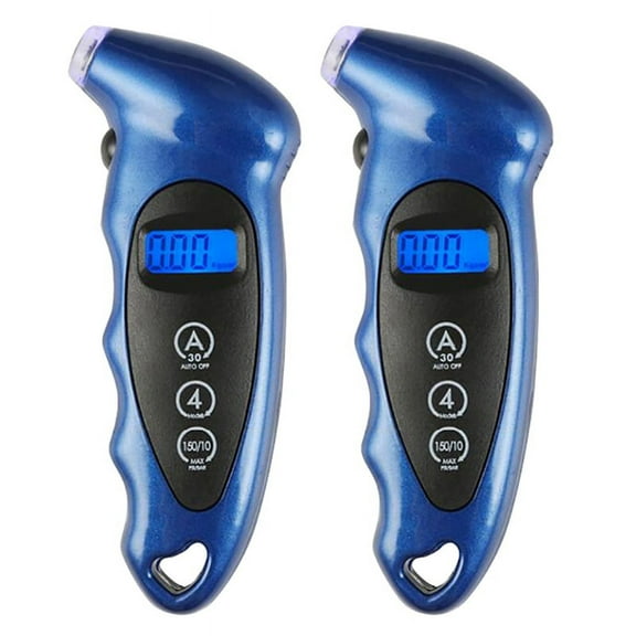 2X New Tire Air Pressure Gauge Digital Car Bike Truck Auto LCD Meter Tester Tyre Gauge