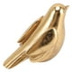thumbnail image 2 of Adorno de pájaro, estatuas de pájaros dorados, estatua de pájaro de resina para el hogar, diseño a prueba de futuro, 2 of 8