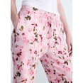 thumbnail image 4 of Scoop Women’s and Women's Plus Mineral Washed Fleece Flare Leg Sweatpants, Sizes XS-4X, 4 of 5
