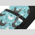 thumbnail image 5 of Xecao's Lovely Roosters Print Sling Bag: A Versatile Chest, Shoulder, and Crossbody Backpack for Casual Days Out, Perfect for Both Men and Women, 5 of 6