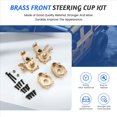 thumbnail image 4 of RC Car Upgrade Brass Front Steering Cup Kit para H8H 1/10 YK4102 YK4103 YK4104 YK4106 YK4082 RC Car Upgrade Parte, 4 of 5