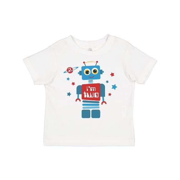 Inktastic Robot 2nd Birthday Boys Toddler T-Shirt