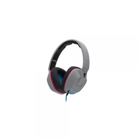 UPC 878615067011 product image for Skullcandy Crusher Headphones with Built-in Amplifier and Mic, Grey Cyan and Bla | upcitemdb.com