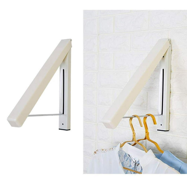FreeLung 59inch Clothes Drying Rack for Laundry Free Installed Folding  Hanger Rack Stainless Steel 