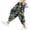 Green, variant on HOWPAY Men's Swim Trunks Quick Dry Hawaiian Print Swimsuits Elastic Waist Drawstring Breathable Loose Fit Summer Casual Bathing Suit Army Green L