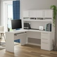 thumbnail image 7 of Bestar Innova Plus L-Shaped Desk, White, 7 of 7