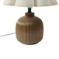thumbnail image 6 of Home Decor Collection 12.5" Brown Ceramic Table Lamp, 6 of 6