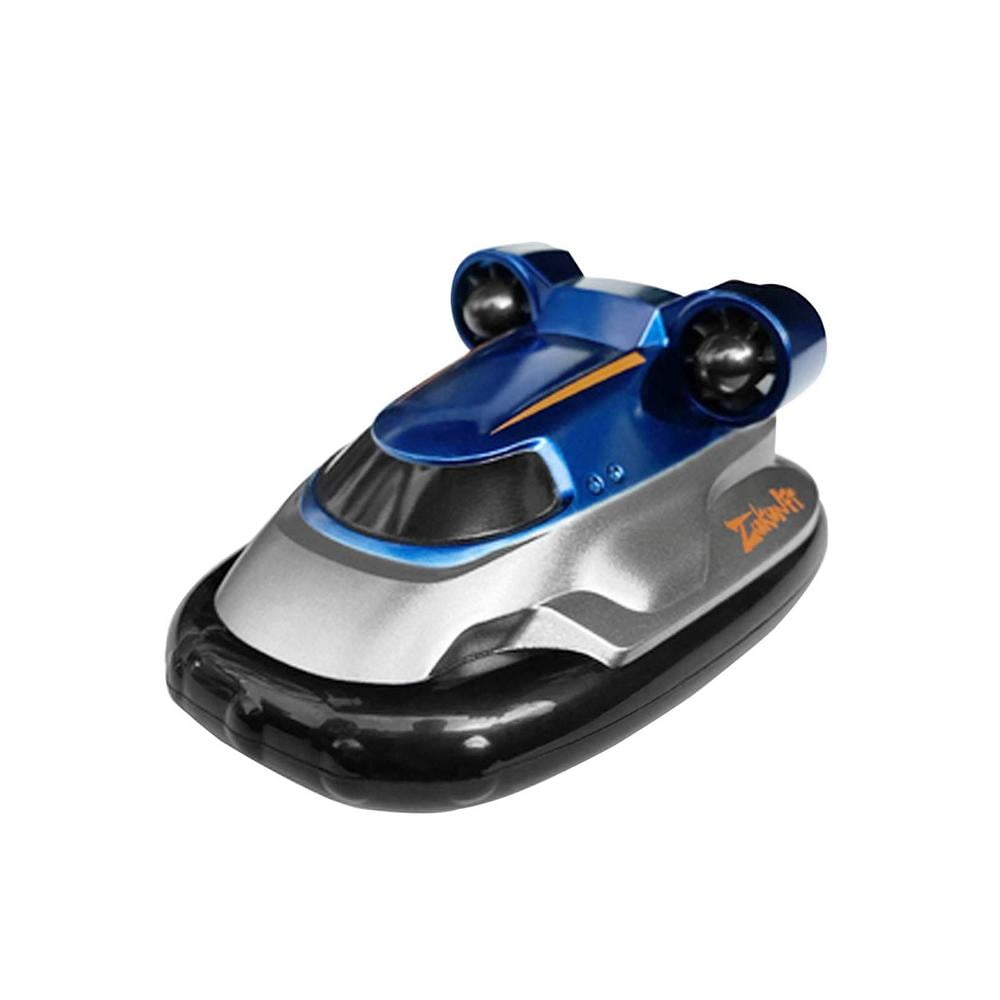 Famure 2.4G Mini Remote Control Boat RC Hovercraft Toy Gift for Kids