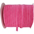 thumbnail image 1 of Carrete de cinta de terciopelo de 10 yardas (negro, 5/8"), 1 of 4