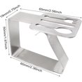 thumbnail image 2 of 4PCS Decorative Tablecloth Clips Stainless Steel Thickened Strong Cloth Clips Tablecloth Clamp Holders Table Cover Clamps Table Cloth Clips Holders for Outdoor and Indoor, 2 of 7