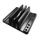 thumbnail image 1 of z Multiuse Book Rest and Laptop Stand Desk Holder for Reading Book Shelf Sleek Black Design, 1 of 5