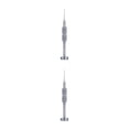 thumbnail image 1 of ziyahi Screwdriver Repair Tool Removal Device Screws Remover Stainless Steel Rustproof Long-lasting Long Handle Simple Operation  E T2 C 0.8 2Set, 1 of 6