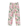 thumbnail image 4 of Goofa Tropical Pitaya Printed Soft Pajama Pants for Men, Wide Leg Comfy Casual Lounge Yoga Pants-Large, 4 of 9
