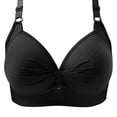 thumbnail image 2 of Bras for Women JIANLAI Bra for Women Seamless No Underwire Back Smoothing Everyday Comfort,Bralette Black, 2 of 4