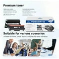 thumbnail image 6 of 2-Pack TN760 Black Toner Cartridge & 1-Pack DR730 Black Drum Unit Replacement for Brother High Capacity with DCP-L2550DW MFC-L2710DW L2750DW L2750DWXL HL-L2350DW L2370DW/DWXL L2390DW L2395DW Printer, 6 of 6