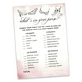 thumbnail image 2 of Inkdotpot 50-PackLingerie ShowerWhats In Your Purse Bridal ShowerGameWedding Shower Bachelorette Party Bulk ActivityGameCards, 2 of 7