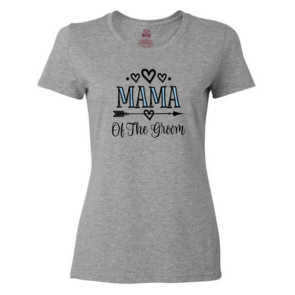 Inktastic Mama of the Groom Wedding Women's T-Shirt