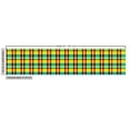 thumbnail image 3 of Ambesonne Fashion Fabric by the Yard Upholstery, Retro Colorful Lines Art, 2 Yards, Yellow and Dark Seafoam, 3 of 5