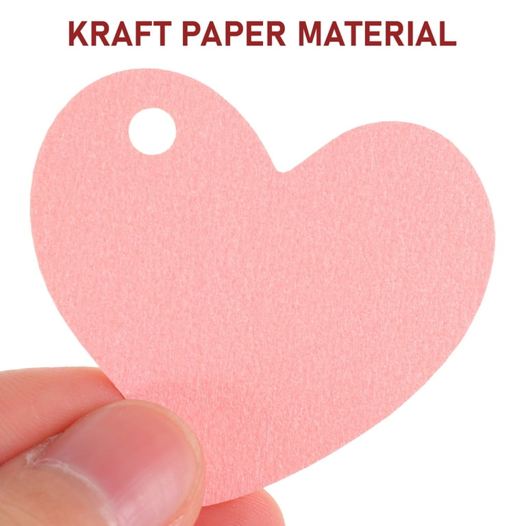 Heart Blank Valentines Day Ornament Gift Tag Bulk Wholesale