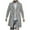 Gray-B, variant on Penkiiy Men's Wool Trench Coat Single Breasted Slim Fit Mid-Length Notched Collar Winter Overcoat Quilted Pea Coats Wine Clearance