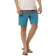 thumbnail image 5 of MODA NOVA Big & Tall Men's Summer Color Block Shorts Drawstring Board Shorts Red Blue 38W, 5 of 5