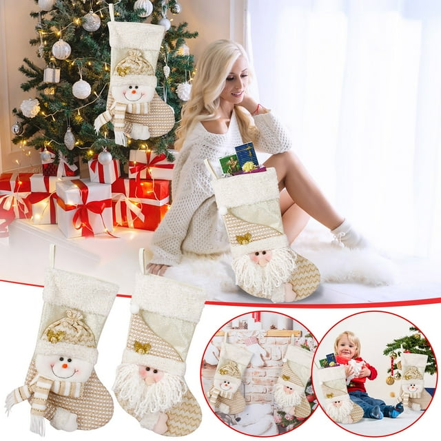 Fiudx Muñeco Sin Rostro de Rodolfo, Adorable Diseño de Duende, Bolsa de Dulces de Gran Capacidad, Decoración Navideña Versátil, Regalo de Año Nuevo, Ligero y Portátil, Perfecto para El Hogar, 1 Pieza