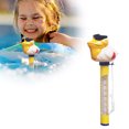 thumbnail image 1 of uhnmki Floating Pool With Interesting Water Temperature Strip Display Funny Large Size Easy To Read Water Temperature And String Swimming Pool Spa Center Hot Tub Pond （10ml）, 1 of 8