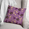 thumbnail image 3 of Creative Products Cat Moon Stars and Hats Pattern 16 x 16 Spun Poly Pillow, 3 of 3