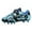 Blue, variant on Tween Boys Sneakers Cleats Firm Ground Football Shoes Training Matches With Advanced Traction Technology