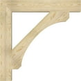 thumbnail image 3 of Ekena Millwork 6"W x 42"D x 42"H Legacy Block Rough Sawn Bracket, Douglas Fir, 3 of 4