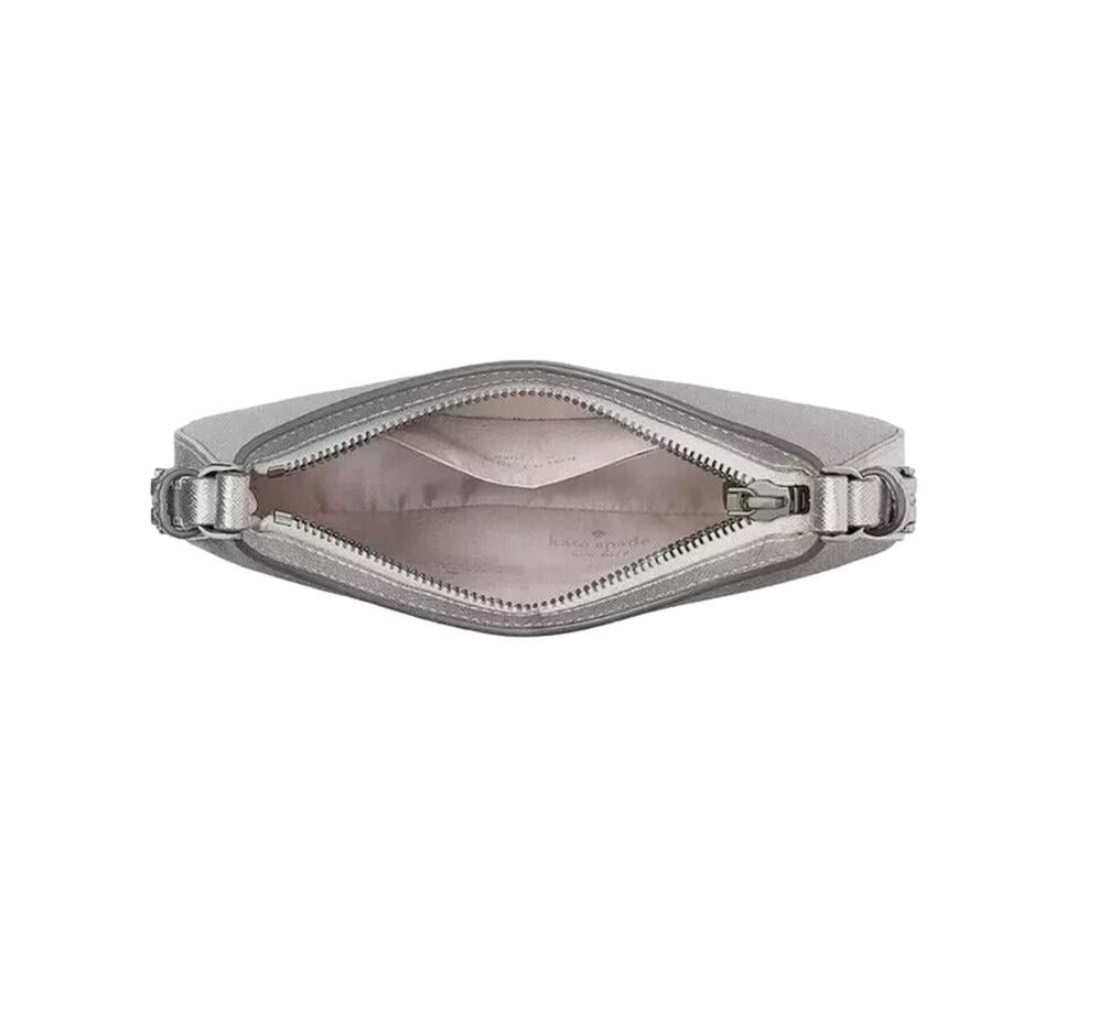 Kate Spade New York Women's Glimmer Glitter Shoulder Bag in Lunar Light