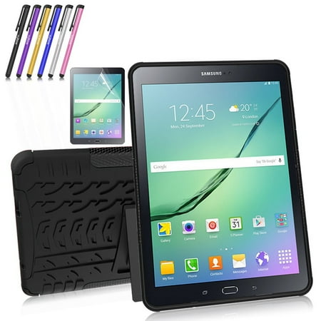 Samsung Tablet S2 Mignova Heavy Duty Hybrid Protective Case with Kickstand Impact Resistant For Samsung Galaxy Tab S2 9.7