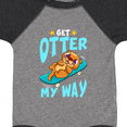 thumbnail image 4 of Inktastic Otter Cute Kids Skateboarding Boys or Girls Baby Bodysuit, 4 of 5