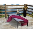 thumbnail image 2 of Kozyard Aluminum Outdoor Full Flat Chaise Lounge Recliner for Pools Patio Outdoor Lounging - Comfortable Patio Chair Poolside Lounger (Gray, 1 Pack), 2 of 7