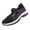 Black, variant on Womens Orthopedic Mary Jane Sneakers, Adjustable Strap Daily Walking Shoes, Summer Cutout Mesh Soft Fit Leisure Flats Black