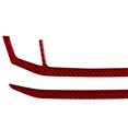 thumbnail image 2 of Red Carbon Fiber AC Console Frame Cover Trim for Accord 13-17 Type A, 2 of 5