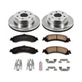thumbnail image 3 of Power Stop Rear Stock Replacement Brake Pad and Rotor Kit KOE2046, 3 of 8