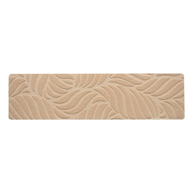 Dvruxg Stair Treads Non-Slip Carpet Mat - 21x7 Inch Maple Leaf Pattern Pads with Self-Adhesive Backing, Stair Treads for Wooden Steps