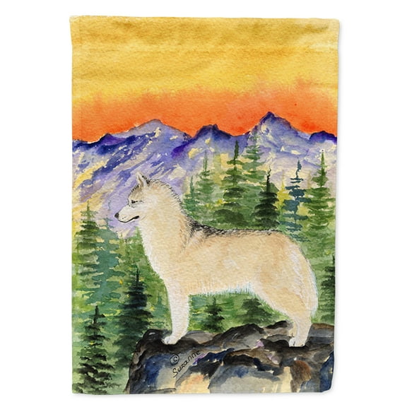 Siberian Husky Flag